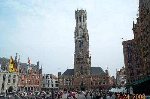 Bell Town In Brugge