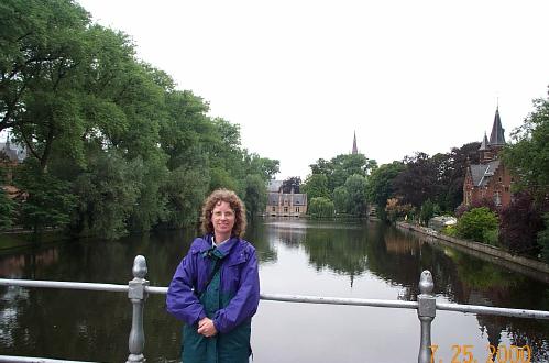 Dorothy At Brugge Canal House
