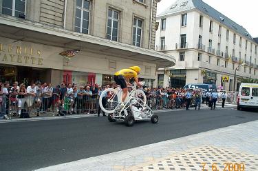Credit Lyonaise Yellow Jersey Car