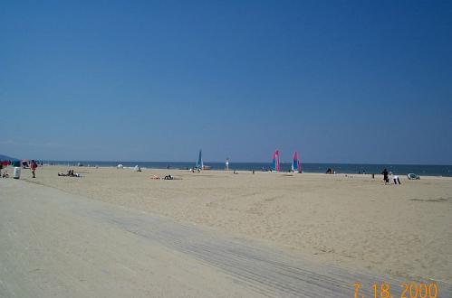 Beach At Deauville