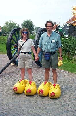 John And Dorothy In Wooden Shoes