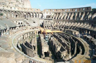 Floor of Colosseum