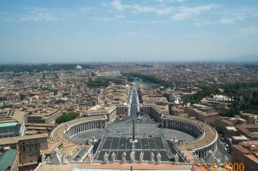 St. Peters Square from Dome