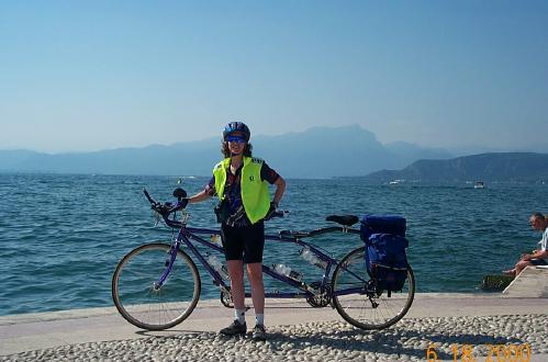 Dorothy at Largo di Garda