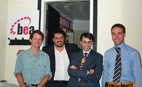 John Visiting The BEA Office In Milan