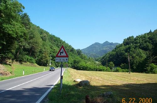 Mountain Roads of Caprino Bergamasco