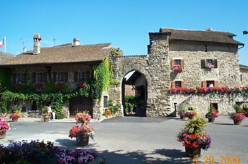 Entrance To Village Of Yvoire