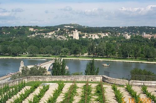 View from Papal Palace in Avignon