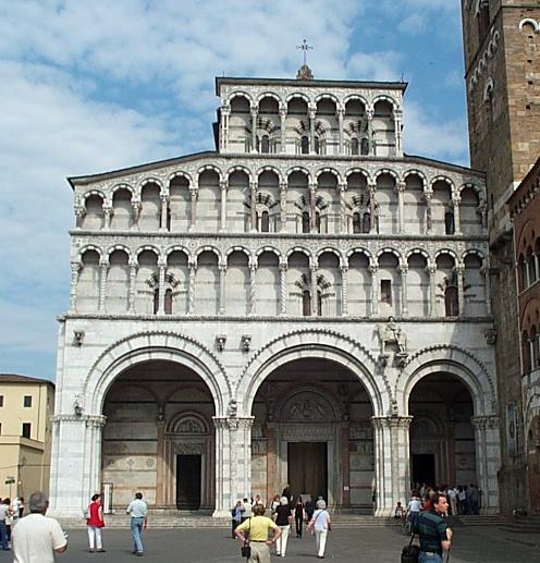 Ancient Church In Luca