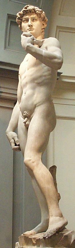 Michelangelo's sculpture of David