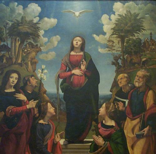 Portions of The Incarnation of Crist by Piero di Cosimo