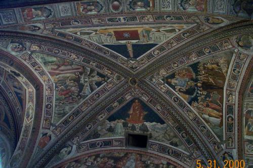 Ceiling of Seina Baptistry